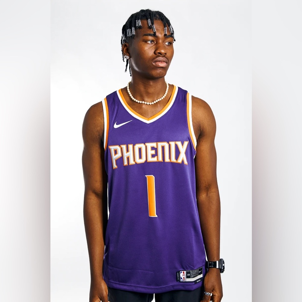 ($120) Authentic Nike Devin Booker Phoenix Suns NBA Swingman Jersey XL 52